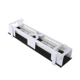 12 Port CAT5 CAT5E Patch Panel RJ45 Wall Mount Rack Mount