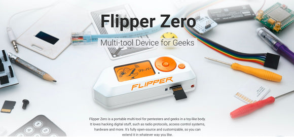 Flipper Zero - Multi-tool Device - with Extras