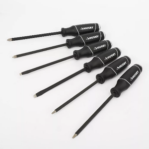 Husky 6 Piece Diamond Tip Screwdriver Set