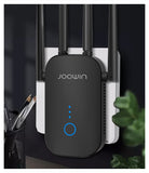 Joowin 1200Mbps Black Wifi Range Extender