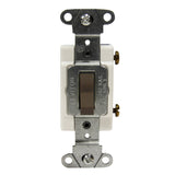 Leviton Single Pole Brown Toggle Switche - 1451B