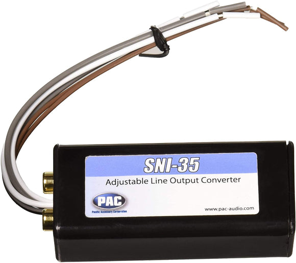 PAC SNI-35 Adjustable 2-Channel Line Out Converter