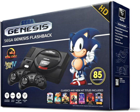 Sega Genesis Flashback HD Console 85 Games Included