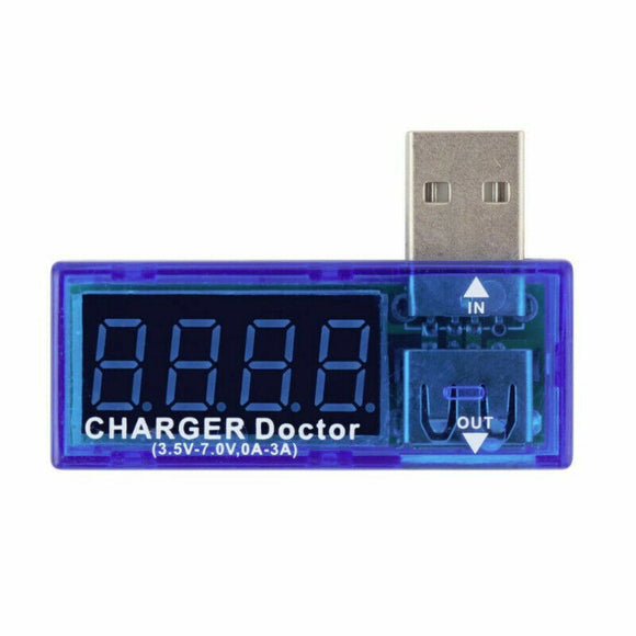 USB Tester Voltmeter Voltage Current Meter