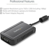 USB to VGA Adapter - 1900x1200 - StarTech